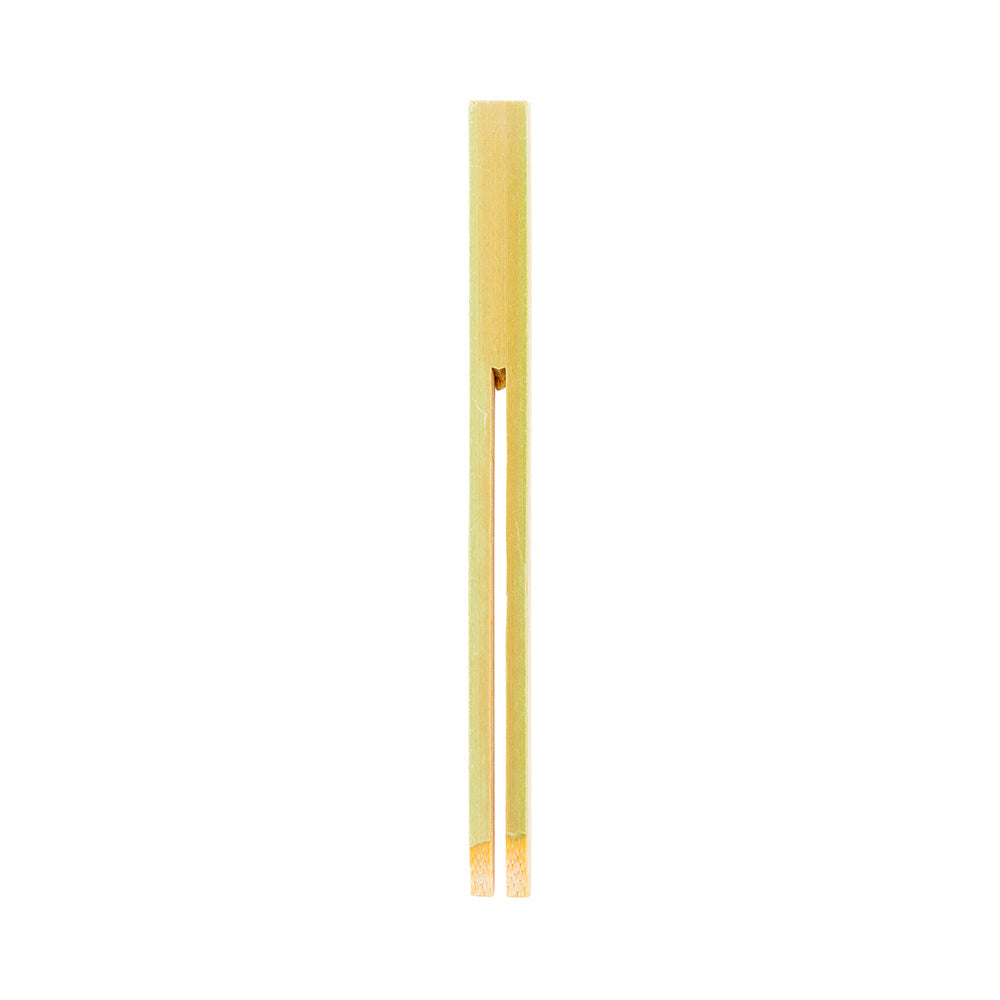 Pixy Natural Bamboo Double Prong Pick - 4" - 1000 count box