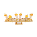 Bambuddha Oval Natural Bamboo Cone Stand - 20 slots - 22 1/2" x 4 1/4" x 4 1/4" - 1 count box