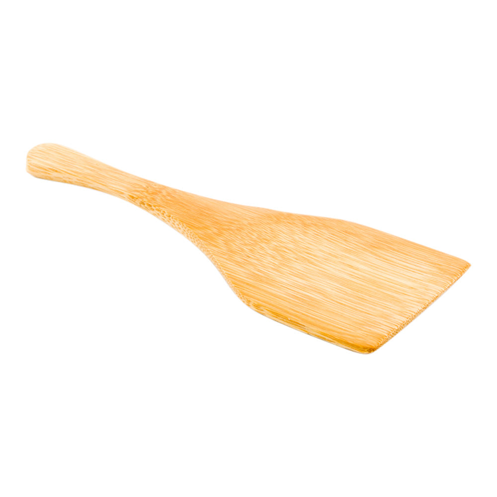 Bambuddha Natural Bamboo Large Spatula - 5 1/2" - 100 count box