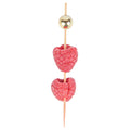 Pixy Gold Bamboo Sphere Pick - 4" - 1000 count box