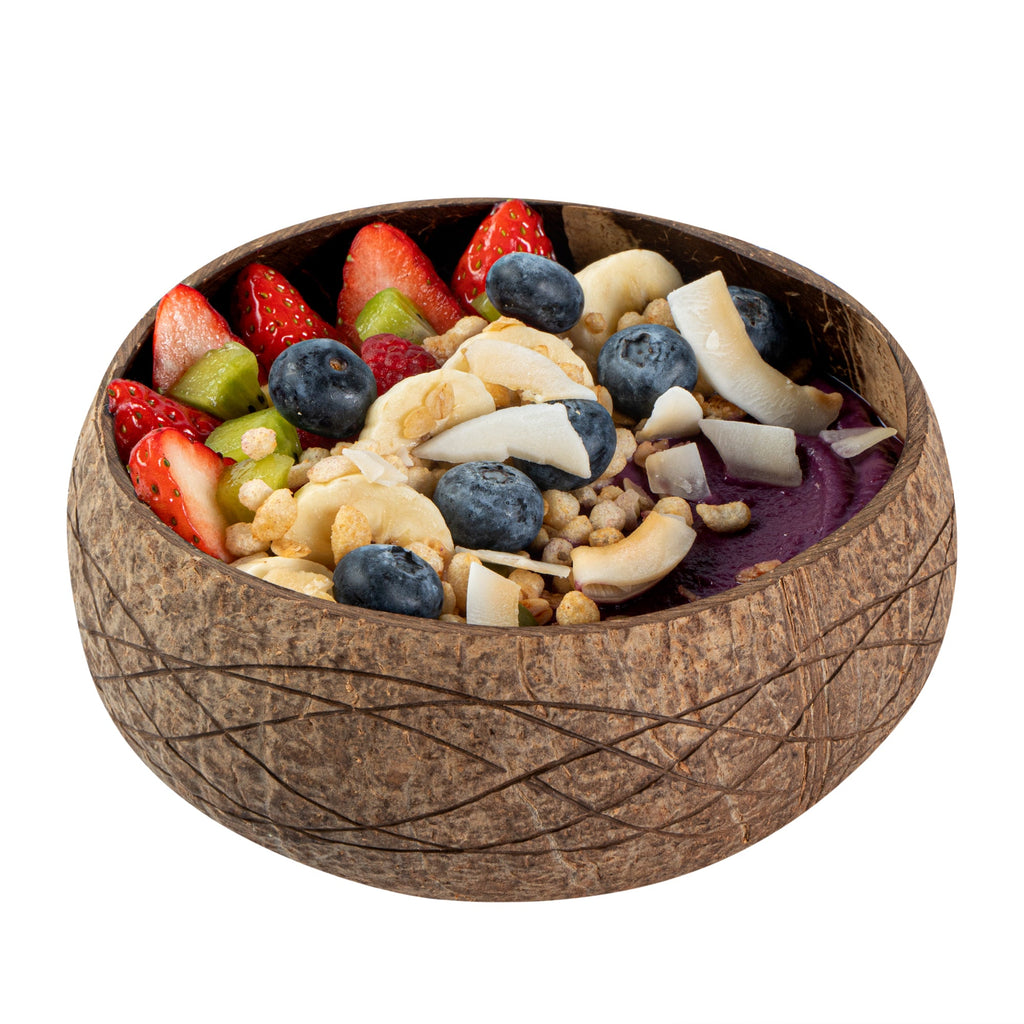 Coco Casa 21 oz Handmade River Coconut Bowl - 1 count box