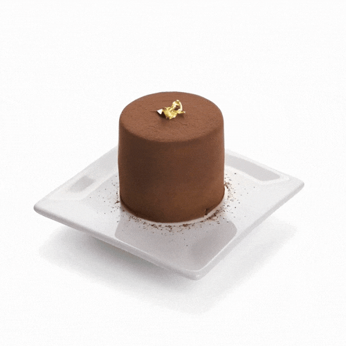 Chef 101 Square White Porcelain Mini Edge Plate - 3" x 3" - 10 count box