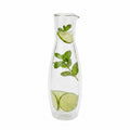 Forma Professional 30 oz Round Glass Wine and Water Carafe - Double Wall - 4" x 4" x 11 1/2" - 1 count box