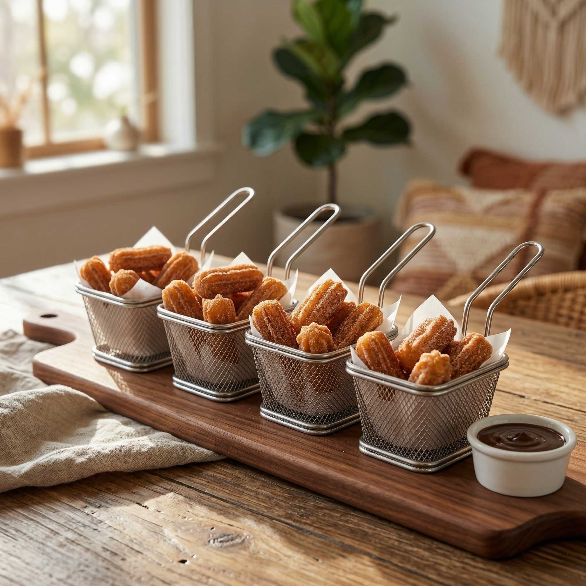 Met Lux Square Silver Stainless Steel Mini Fryer Basket - 4" x 3 1/4" x 2 1/4" - 1 count box