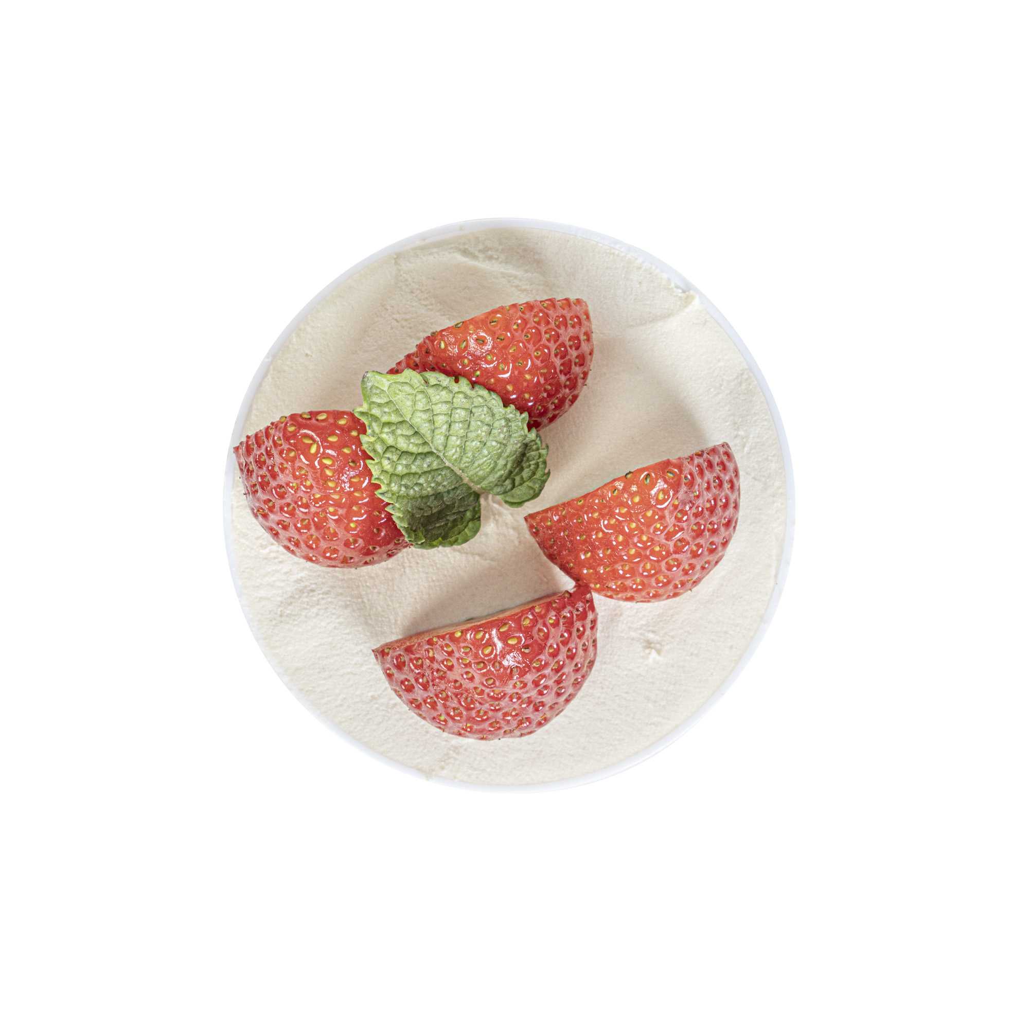 Mini Serve 4 oz Round White Plastic Bodega Cup - 3" x 3" x 1 3/4" - 100 count box