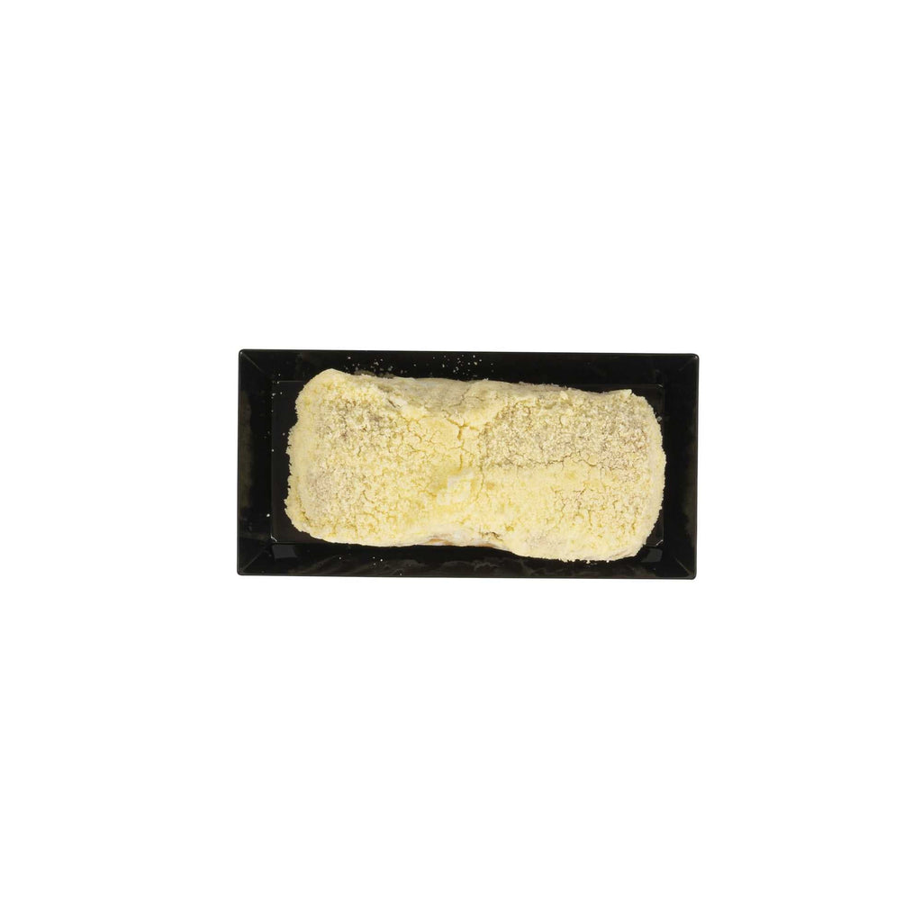 Mini Serve Rectangle Black Plastic Plate - 5" x 2 1/2" x 1/2" - 100 count box