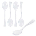 Mini Serve Clear Plastic Mini Spoon - 4" - 500 count box