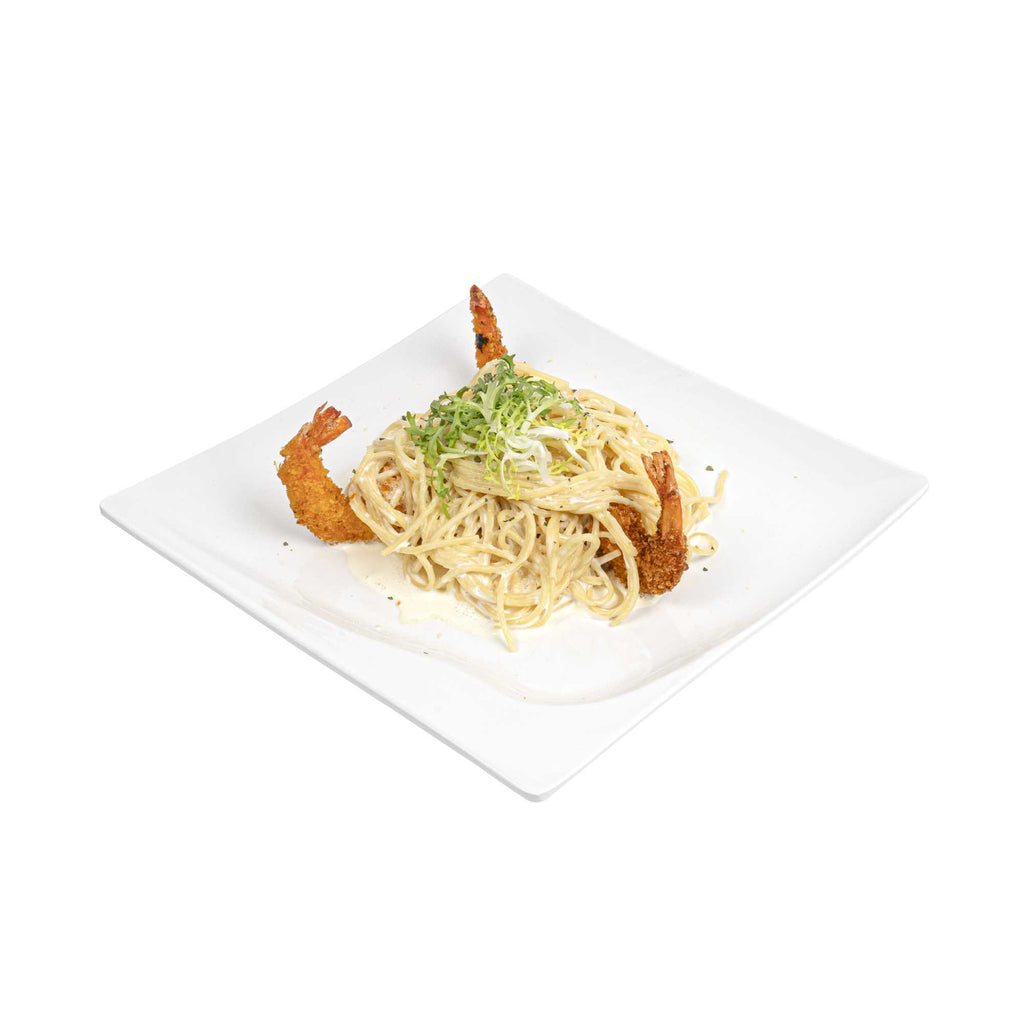 Voga Square White Melamine Medium Plate - Flare - 10" x 10" x 3/4" - 10 count box