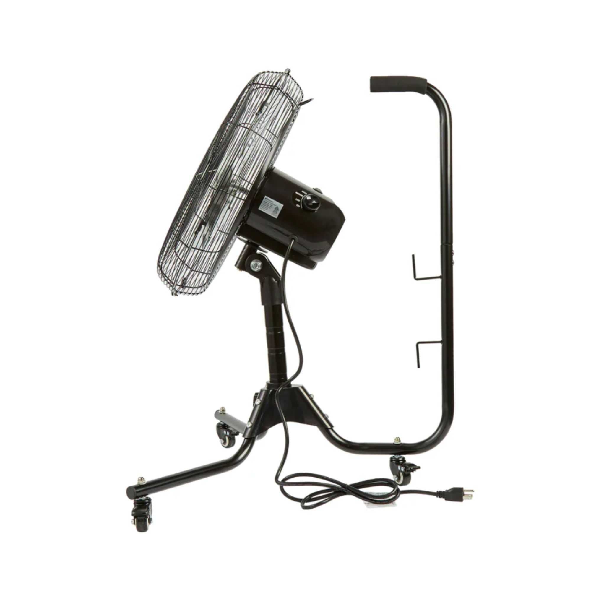 Wind Blade 3-Speed Portable Industrial Floor Fan - Tilt Head, 1/7 HP, 3,900 CFM - 18" - 1 count box