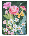 Ranunculus Romance 2 Sided Garden Flag