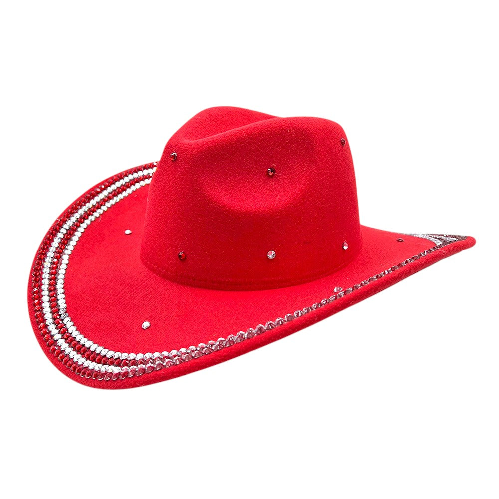 Bling Studded Cowboy Western Hat