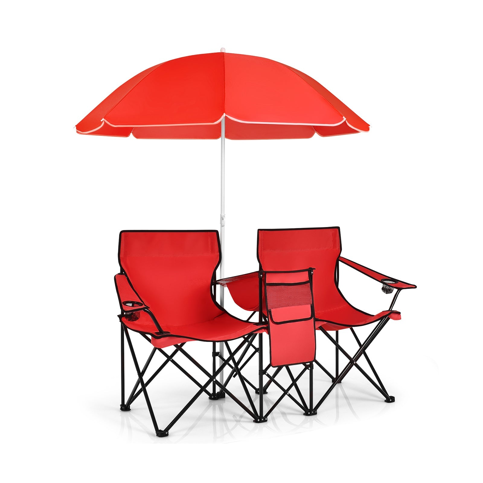 Portable Folding Picnic Double Chair