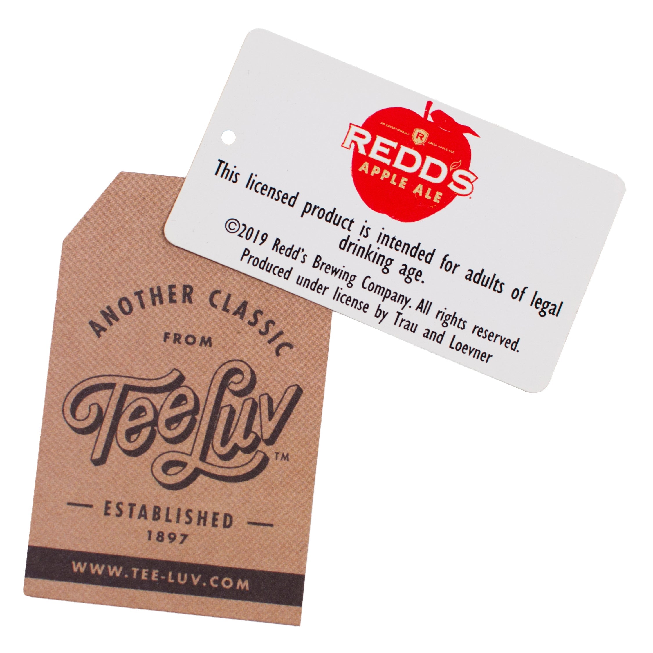 Redd's Apple Ale Logo T-Shirt - Gray
