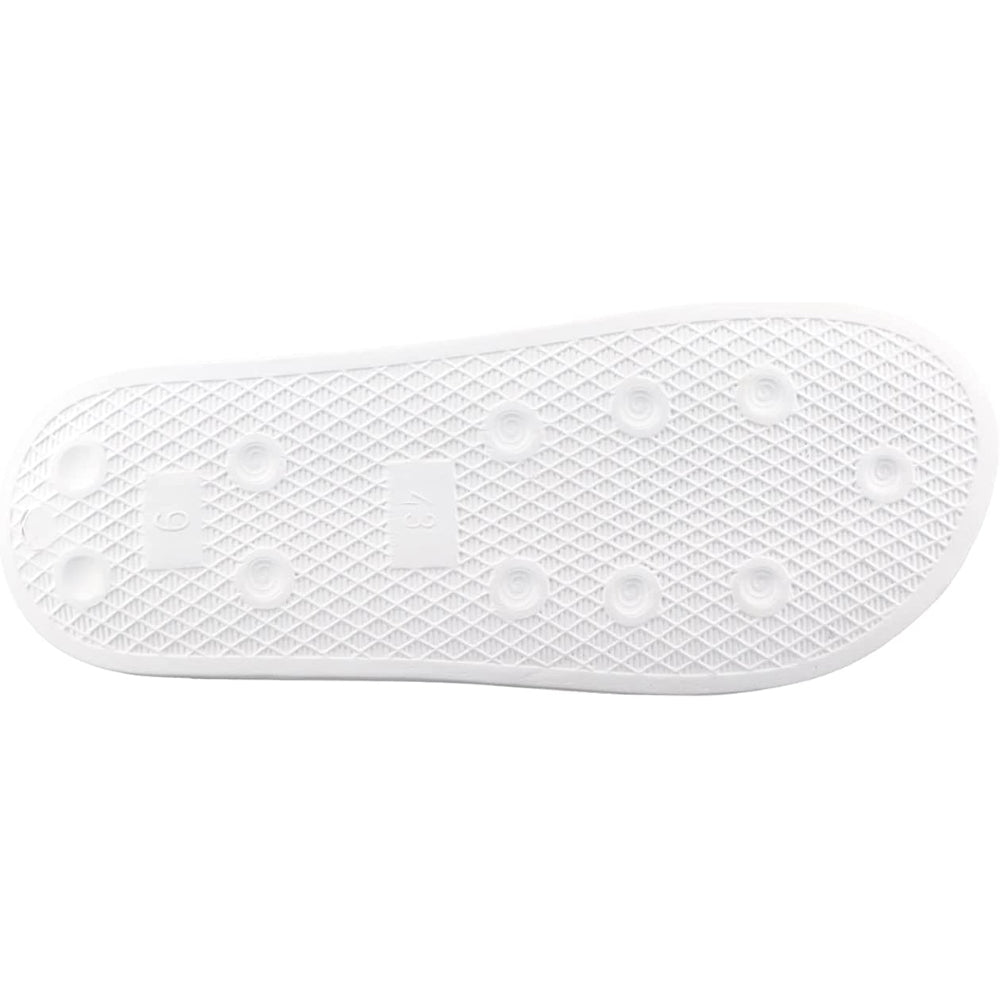 Youth Soccer Slide Sandals - White