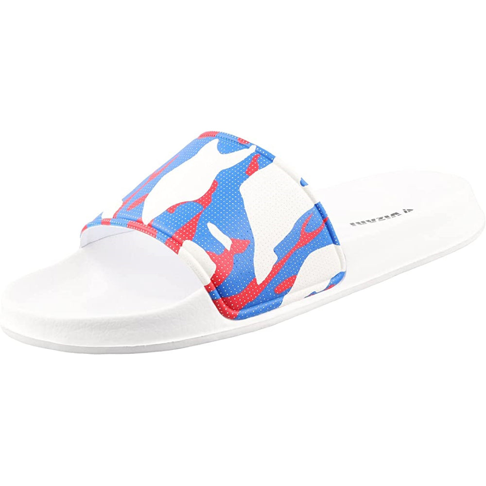 Adult Camo Soccer Slide Sandals - White | Vizari Sports