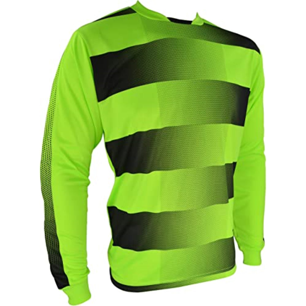Corona Goalkeeper Jersey with Padded Elbows – Green/Black