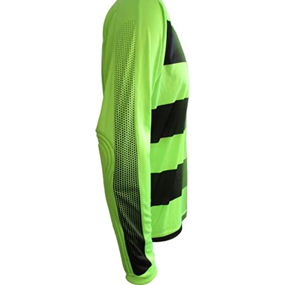 Corona Goalkeeper Jersey with Padded Elbows – Green/Black
