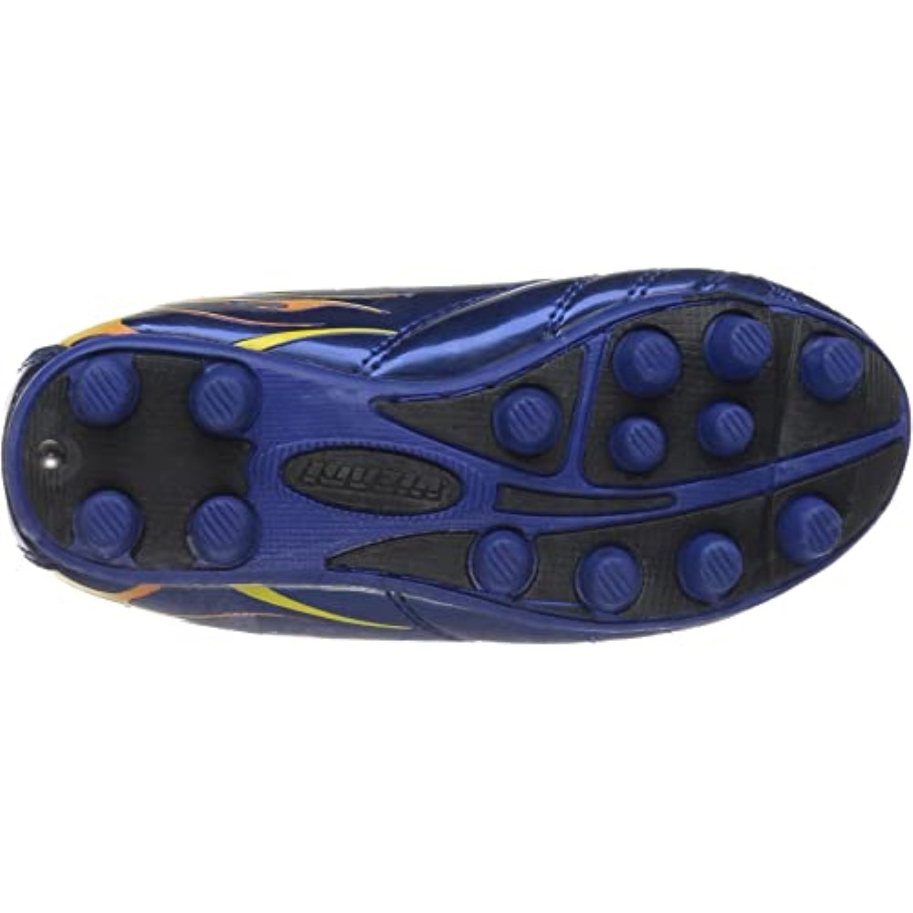Youth Firm Ground Soccer Cleats – Blaze Blue/Orange