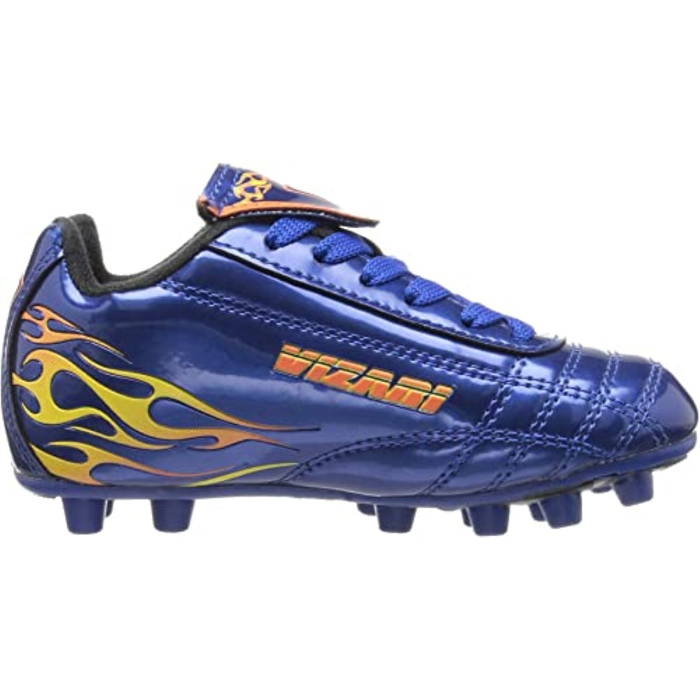 Youth Firm Ground Soccer Cleats – Blaze Blue/Orange
