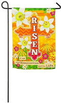 Risen Easter Garden Flag 2 Sided I Am The Resurrection