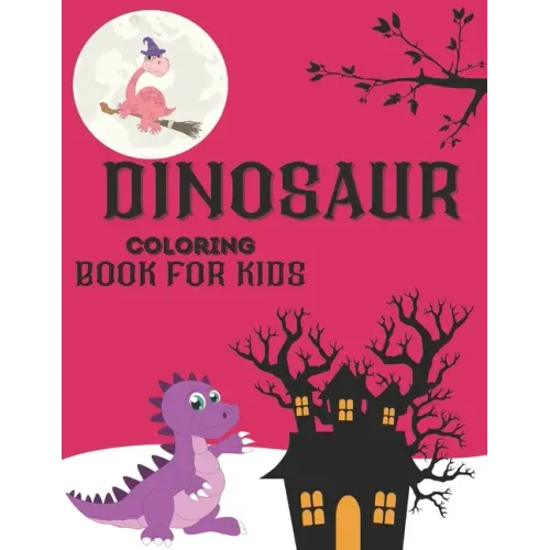 dinosaur coloring books for kids: Jumbo Kids Coloring Book With Dinosaur Facts - Paperback