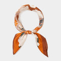 Flower Printed Square Scarf