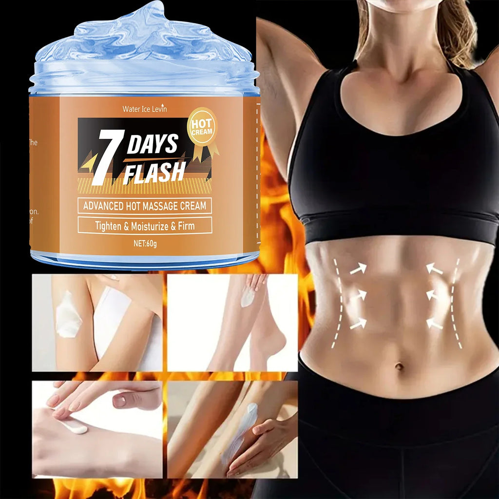 60g Moisturizing Massage Cream-Tightening Lifting with Curcumin and Plant Extracts for Big Belly and Loose Skin Care,Arm&Legs Cream