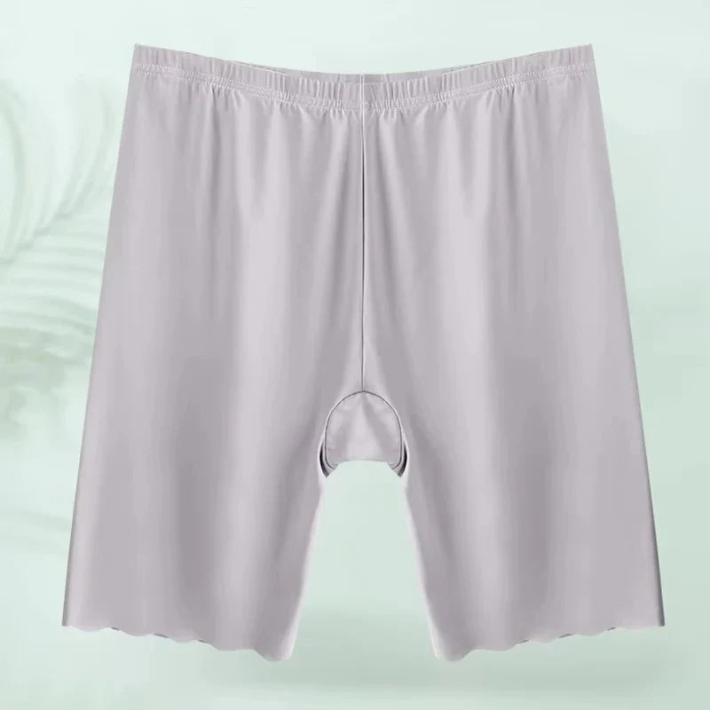 Seamless Safety Short Pants Summer Women Plus Size Boxers For Female Anti Rub Safety Shorts Under Skirt Panties Underwear 3XL
