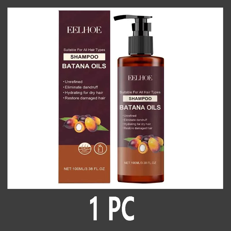Batana Hair Shampoo Prevent Dryness Smoothing Reduce Spilt Ends Oil Control Nourishing Repair Cracked Hair Shampoo