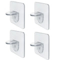 Shelf bracket adhesive nail self-adhesive wardrobe shelf bracket clip wall hanging bracket partition non punching strong bracket