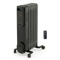 Digital Oil-Filled Radiator Heater With Remote And 12-Hour Timer Portable
