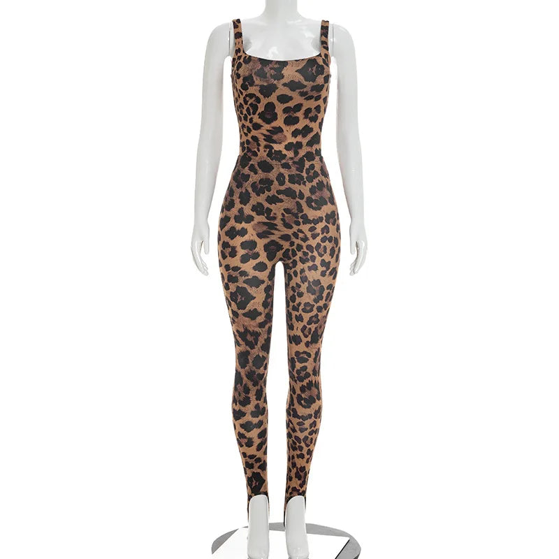 Summer Leopard Tops 2 Piece Pant Set Outfits 2026 Women Clothes Y2K Tracksuit Sexy Elegant Crop T Shirts Two Piece Sets