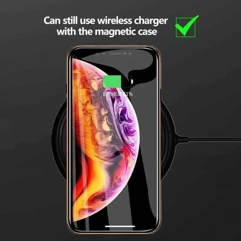Tempered Glass With Privacy Case All In One