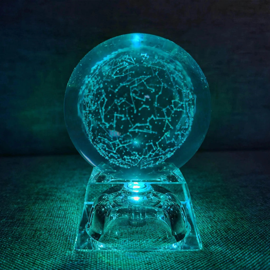 3D LED Crystal Ball Collectible