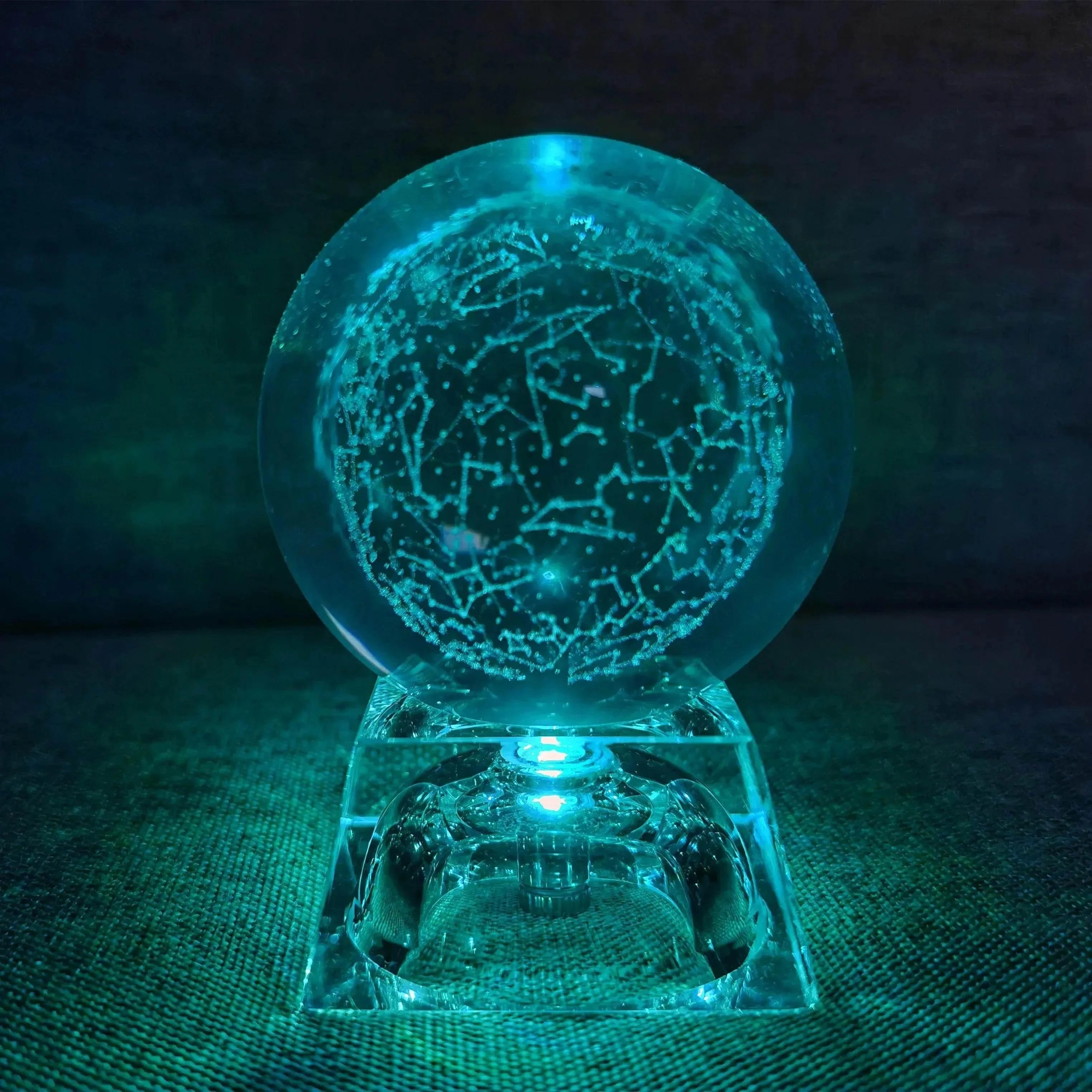 3D LED Crystal Ball Collectible