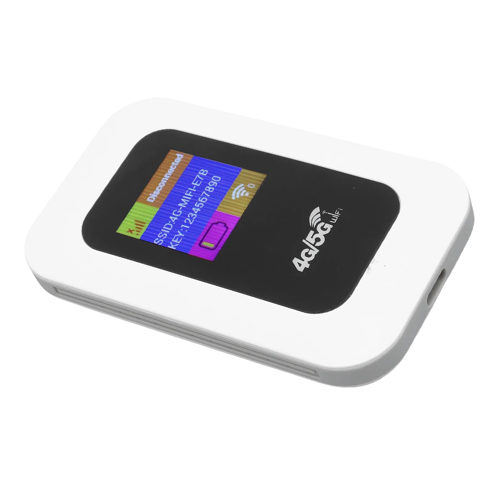 Ultra-Portable WiFi Mobile Hotspot Device 300Mbps High Speed 4G 5G Pocket Wireless Network Connect Device for Travel Camping