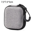1Pcs Mini EVA Storage Bag Pouch Carrying Bag Zipper Earphone Case For Airpod Earphone/Phone/Charging Cable Digital Accessories
