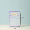 Transparent Stationery Storage Folder Hot Thicken Mesh Zipper File Packing A4 Size School Office Supplies Travel Storage Bags