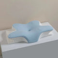 sunmmer cold Sleeping memory pillow slow rebound memory cotton pillow neck pillow butterfly pillow cervical pillow
