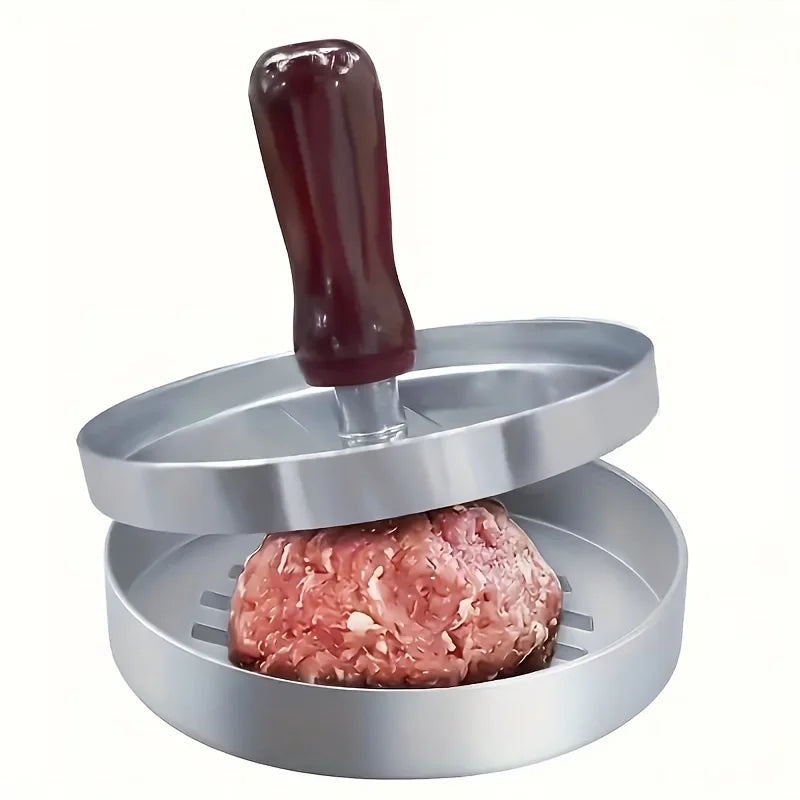 1PC Non-Stick Burger Press Patty Maker Metal Hamburger Mold for Beef