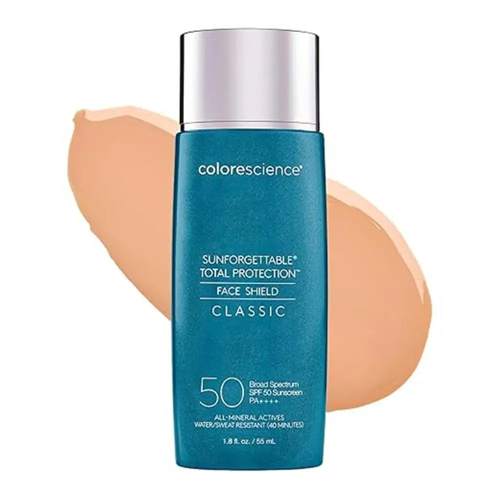 SPF 50 Tinted Moisturizer Self Tanning Lotion 55ml Natural Sun Kissed Glow Even Skin Tone Lightweight Non Irritating