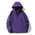 JNLN Women's Men's Waterproof Jacket Climbing Hiking Camping Trekking Windbreaker Unisex Outdoor Windproof Rain Coat Antifouling
