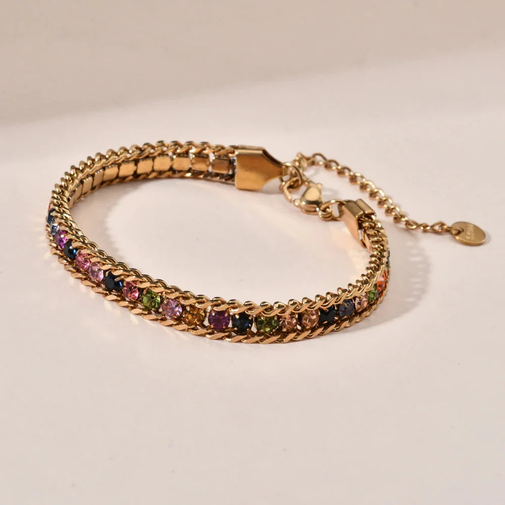 Crystal Cubic Zirconia Bracelet