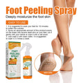 Jaysuing Foot exfoliating spray cleanses and removes dead skin to prevent dryness, nourish and moisturize foot skin care spray