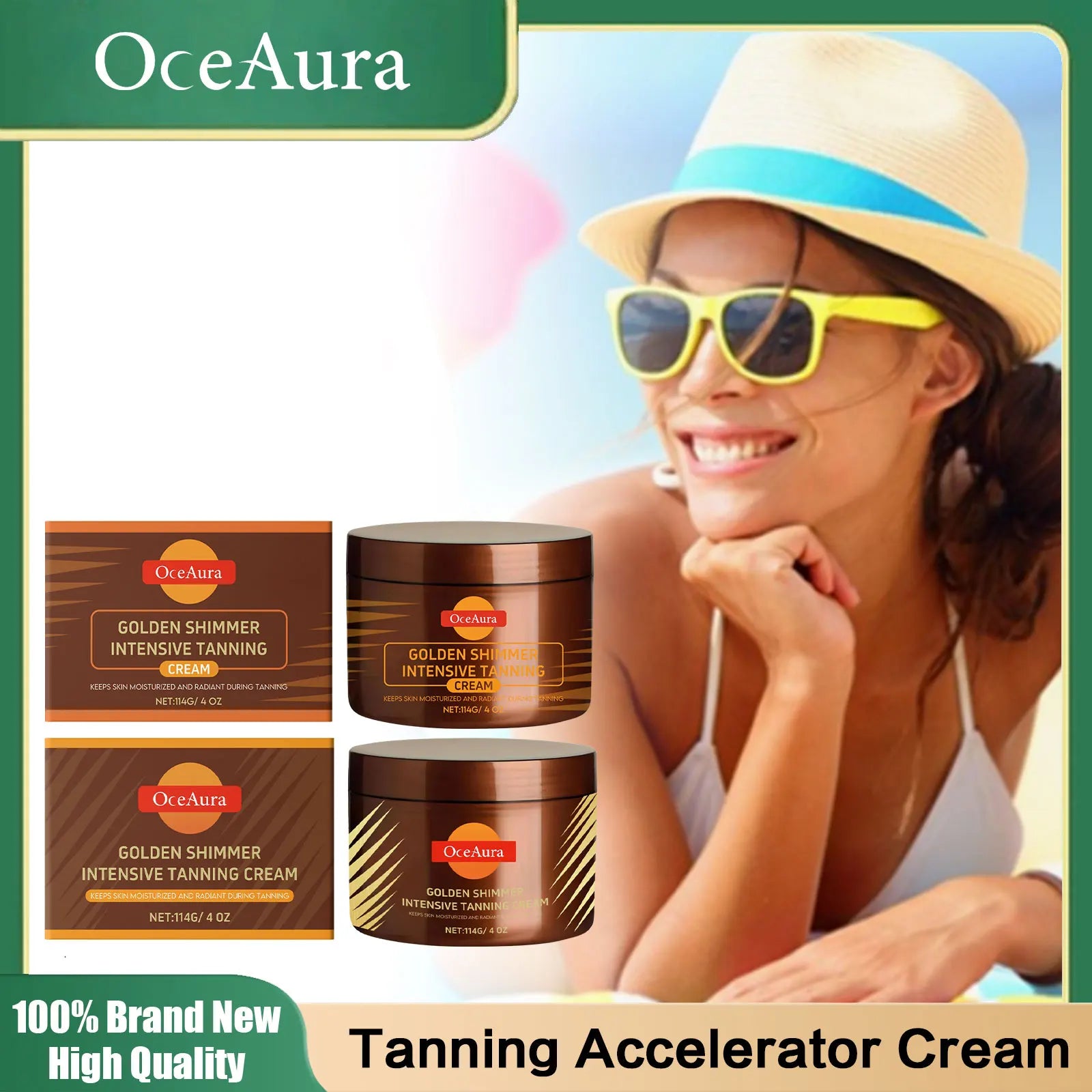 Natural Self Tan Lotion Body Tanning Accelerator Moisturize Rejuvenate Skin Melanin Enhancement Anti Sunburn Brown Tanning Cream