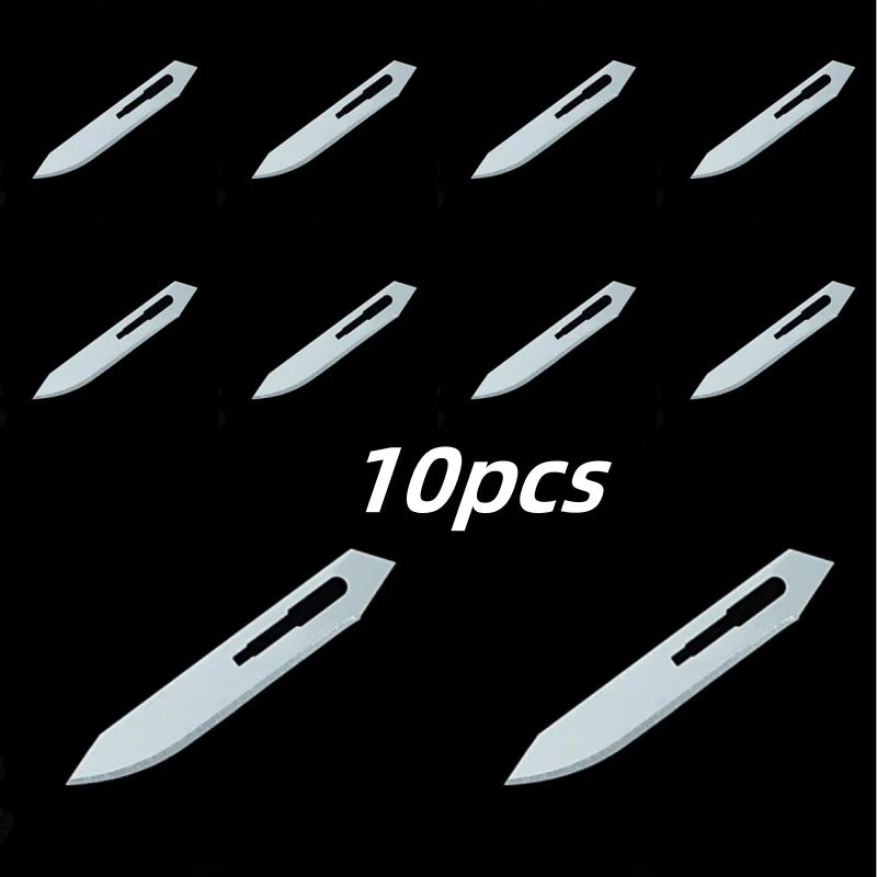 Carbon fiber folding surgical knife, sharp paper cutting knife, camping, unboxing, outdoor portable carving tool, 60 blade