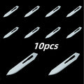 Carbon fiber folding surgical knife, sharp paper cutting knife, camping, unboxing, outdoor portable carving tool, 60 blade