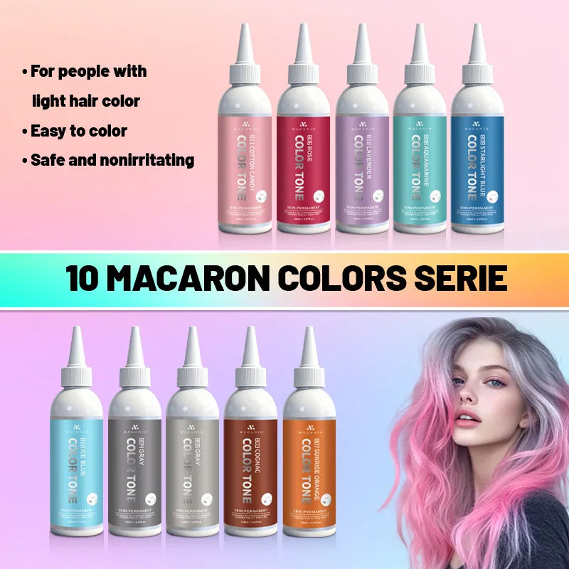 200ml plant-based hair dye, long-lasting color, easy to apply, covers gray hair, repairs damaged hair, and is easy to color.