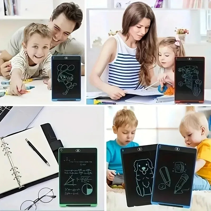 8. 5/12inch LCD Writing & Drawing Tablet with Stylus - Large Display, Reusable Doodle Pad, Educational Toy for Youngsters