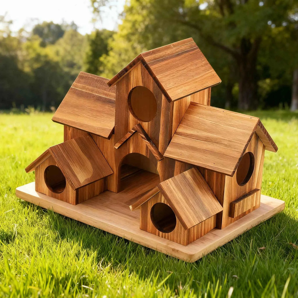 Bird Houses Bird Room Large Bird House for Garden Courtyard Backyard Decor Finch Bluebird Cardinals Handmade Humming 2026 1pcs